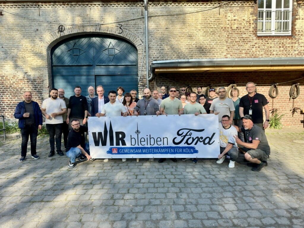 ver.di-Aktive von UPS CGN, Spich